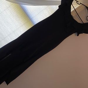 Black High Low Dress
